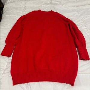 Red Sweater Dress